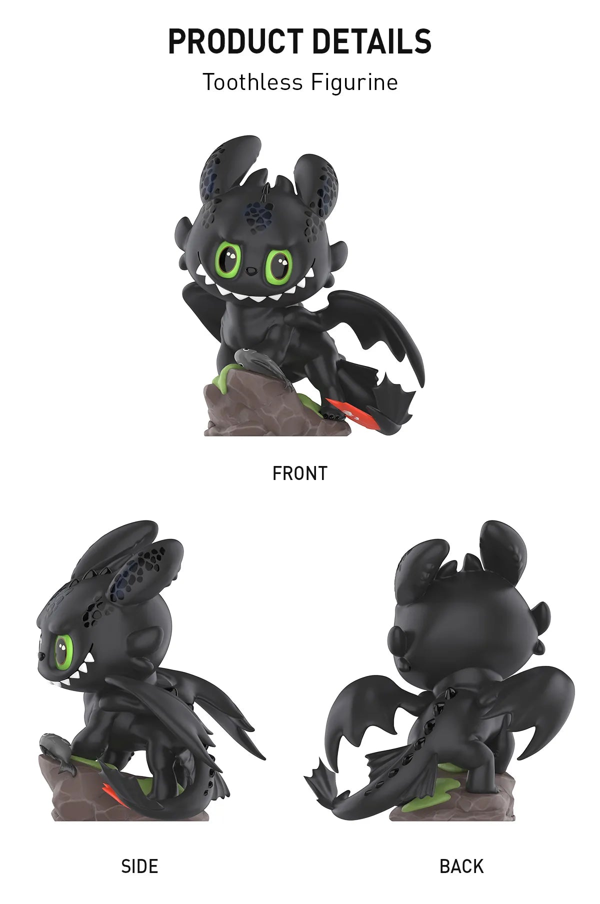 Exclusivo The monsters x How to train your dragon original