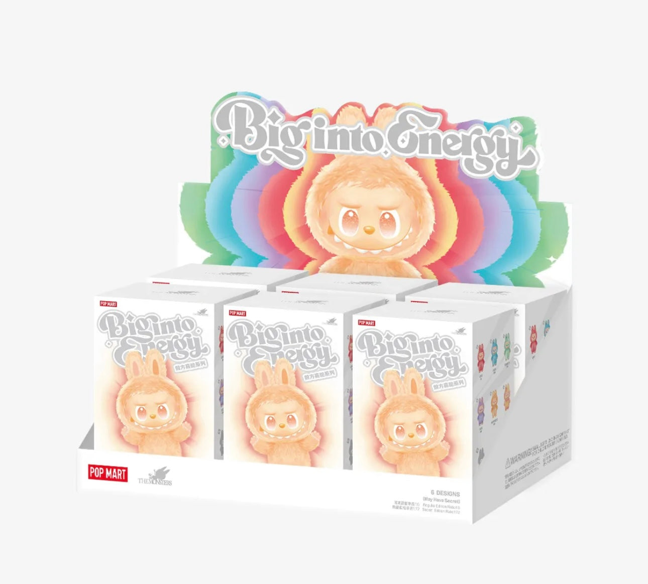 Labubu Big Into Energy V3 Pop mart blind box original