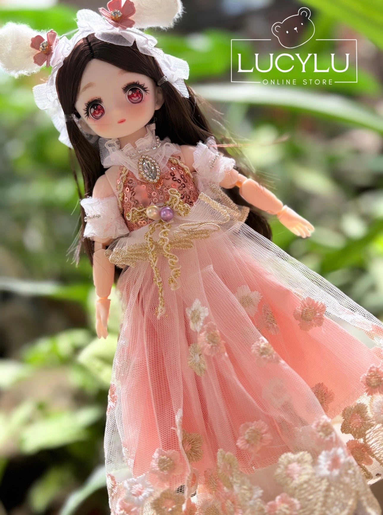 Anime style collectible doll 11.81”