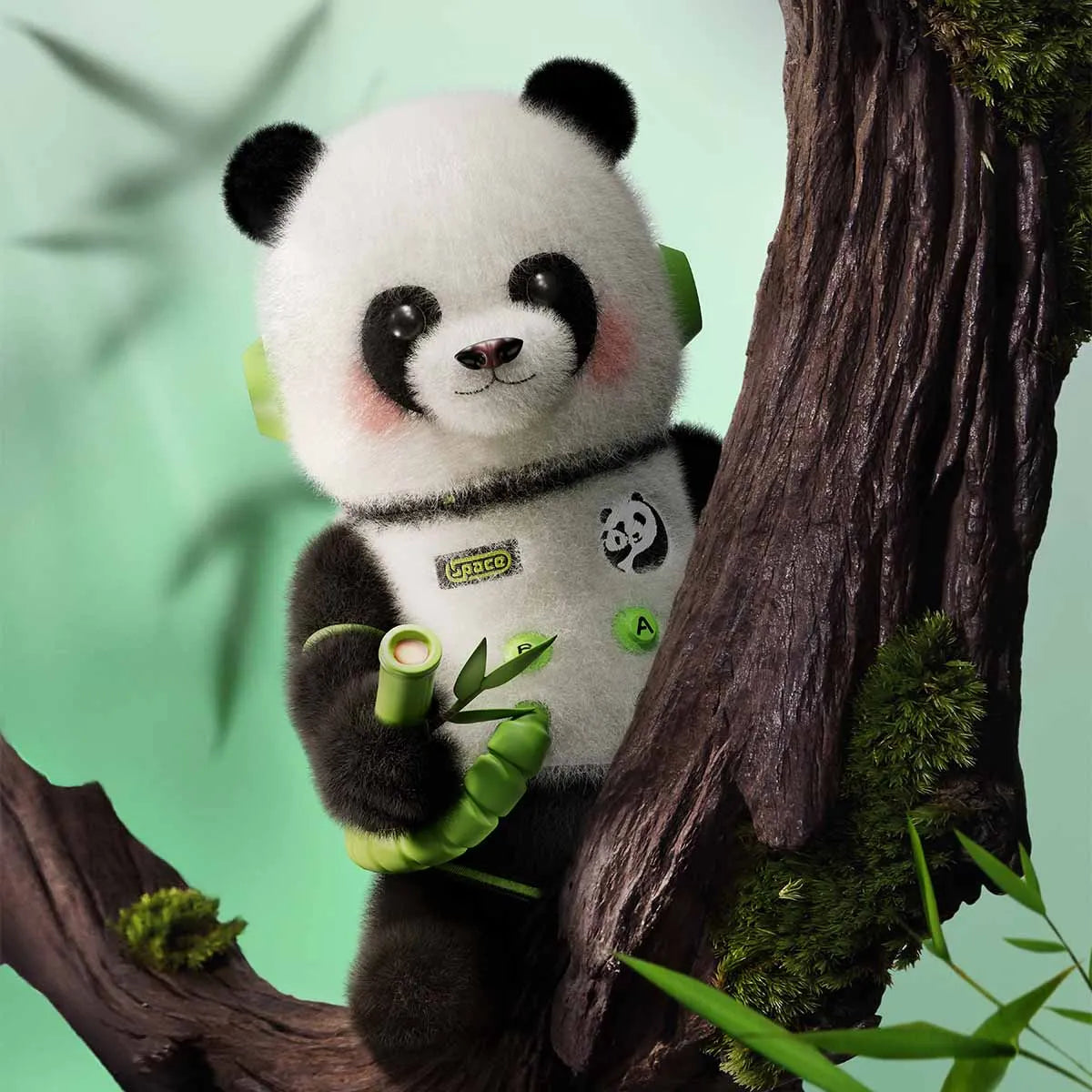 (Pre venta) Mega Space molly panda 400% original
