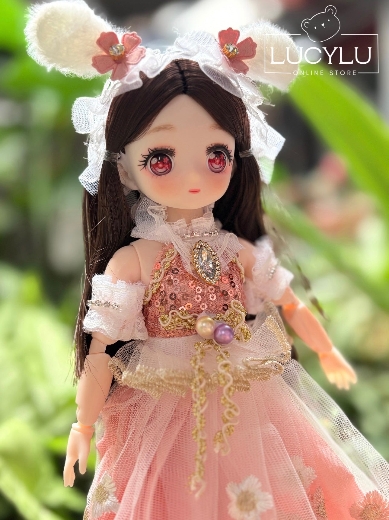 Anime style collectible doll 11.81”
