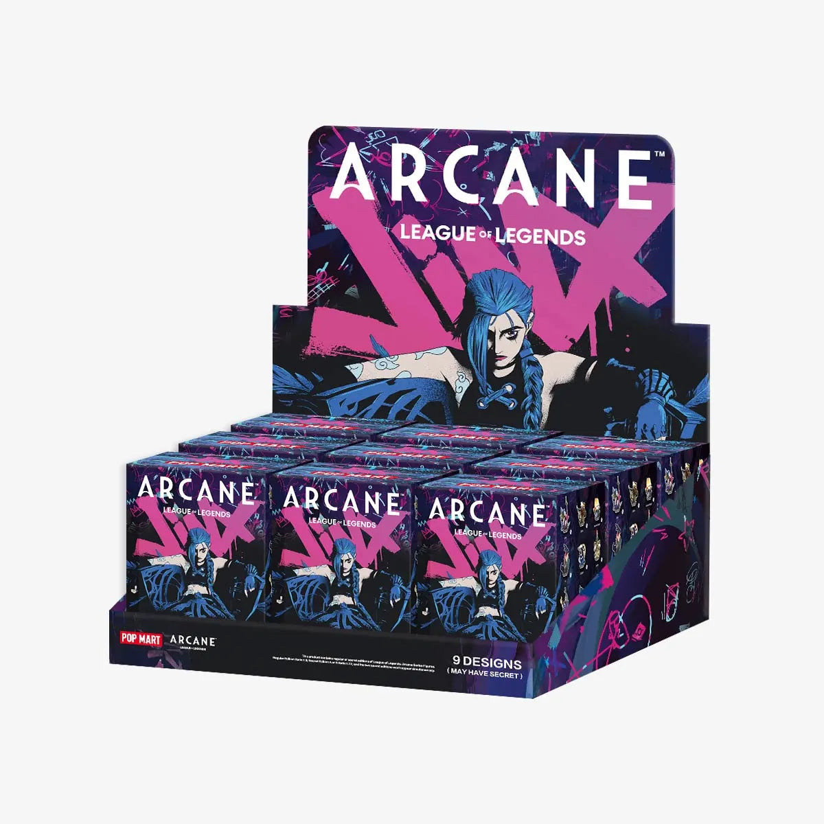 (PRE VENTA) Popmart Arcane League of leguends series figures blind box original
