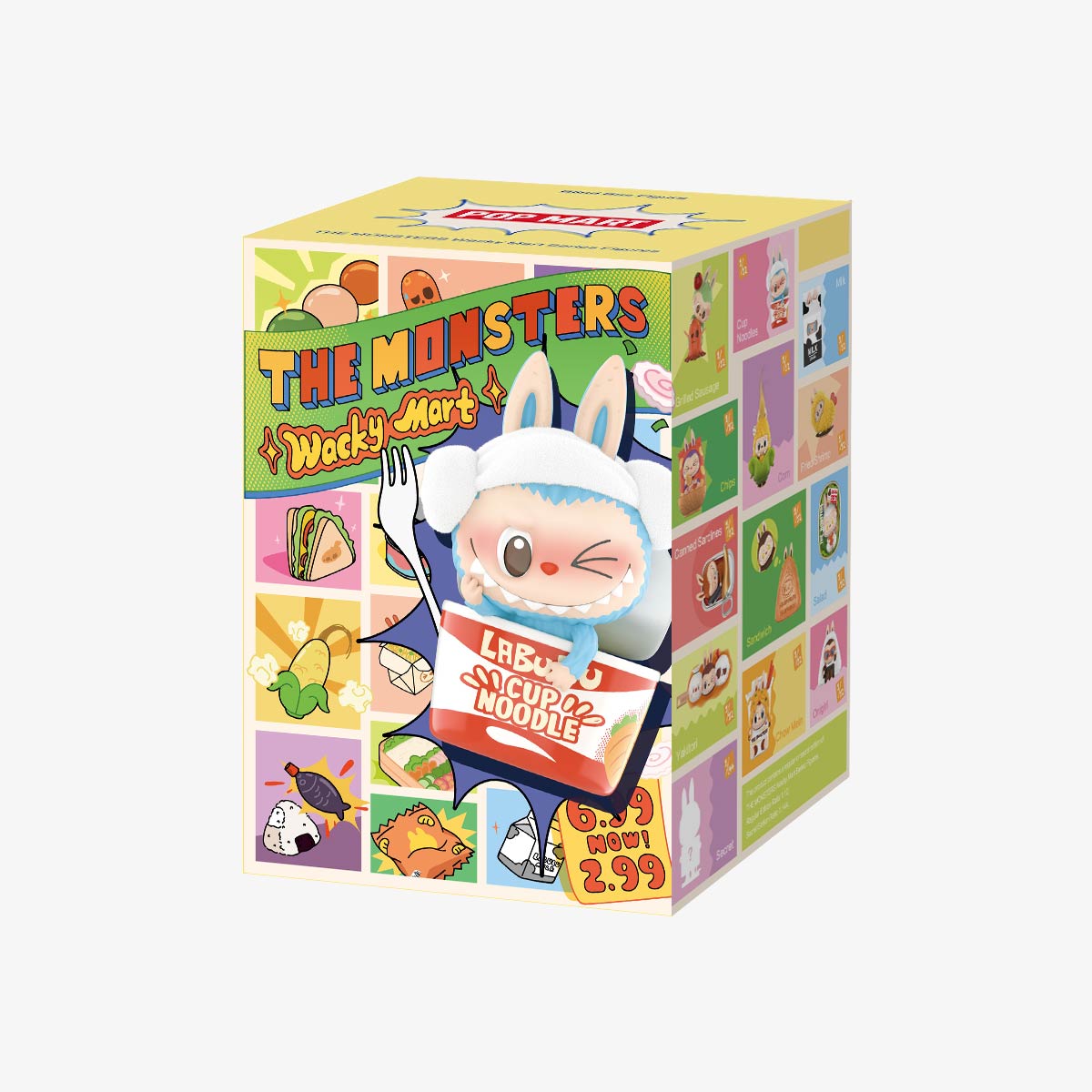 THE MONSTERS Wacky Mart Series Figures Blind box Original Popmart