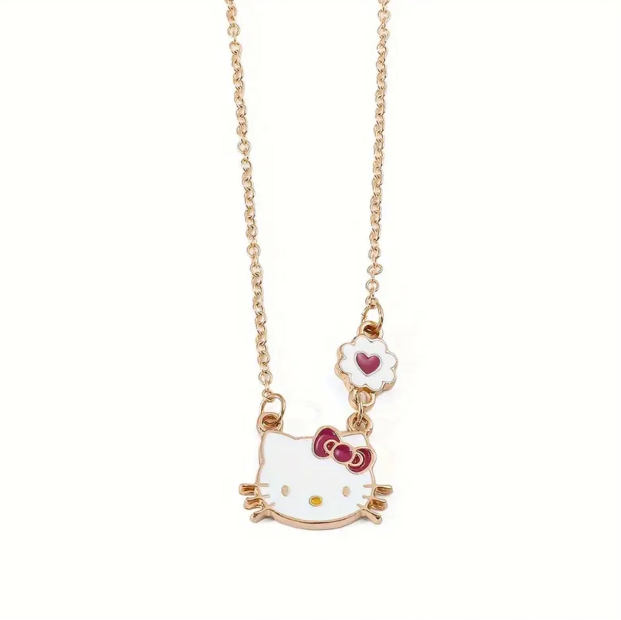 Collar Hello Kitty dorado