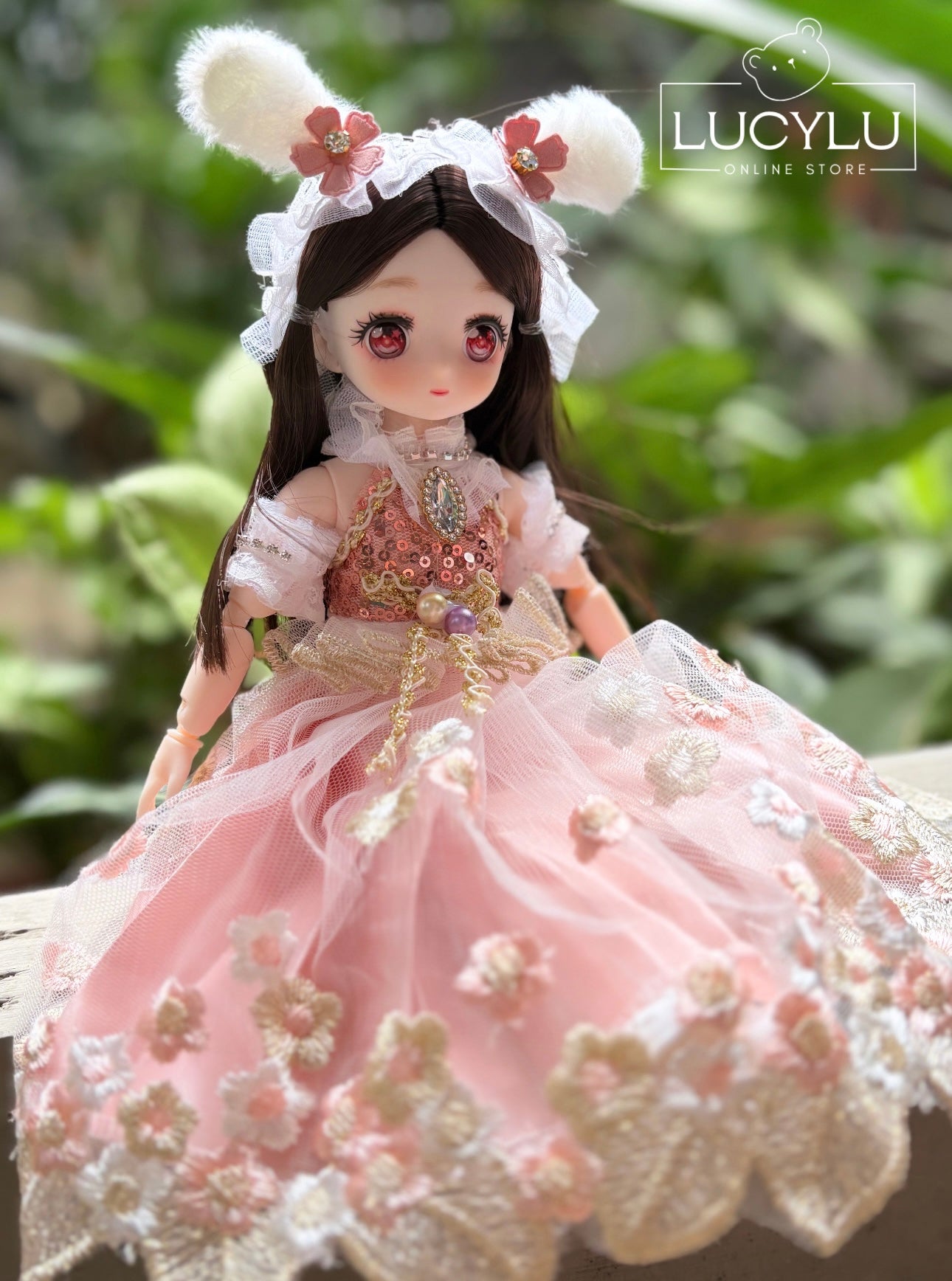 Anime style collectible doll 11.81”