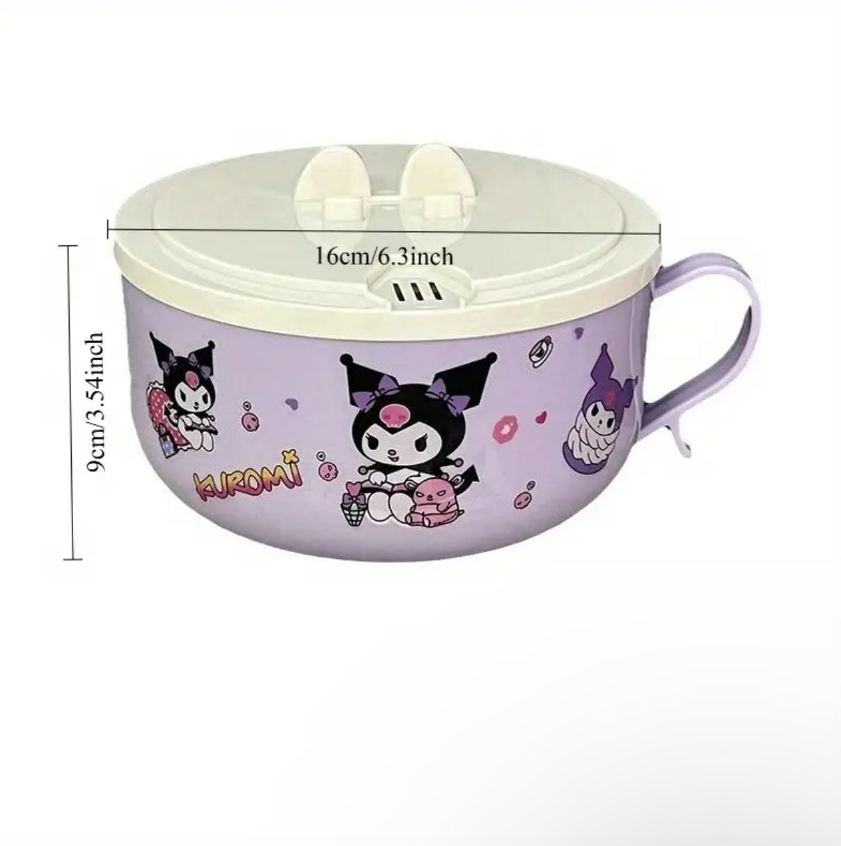 Tazón de fideos Kuromi