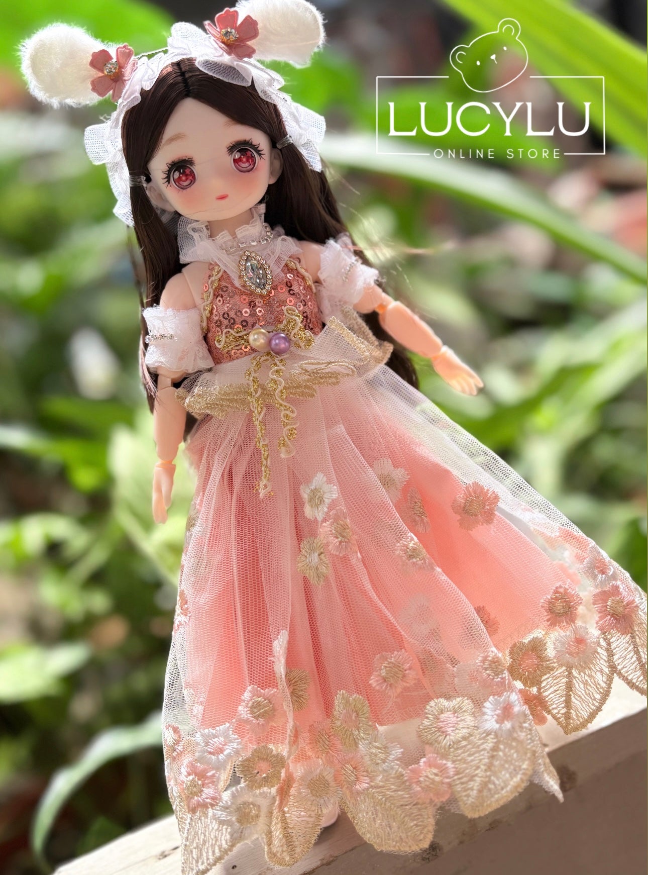 Anime style collectible doll 11.81”