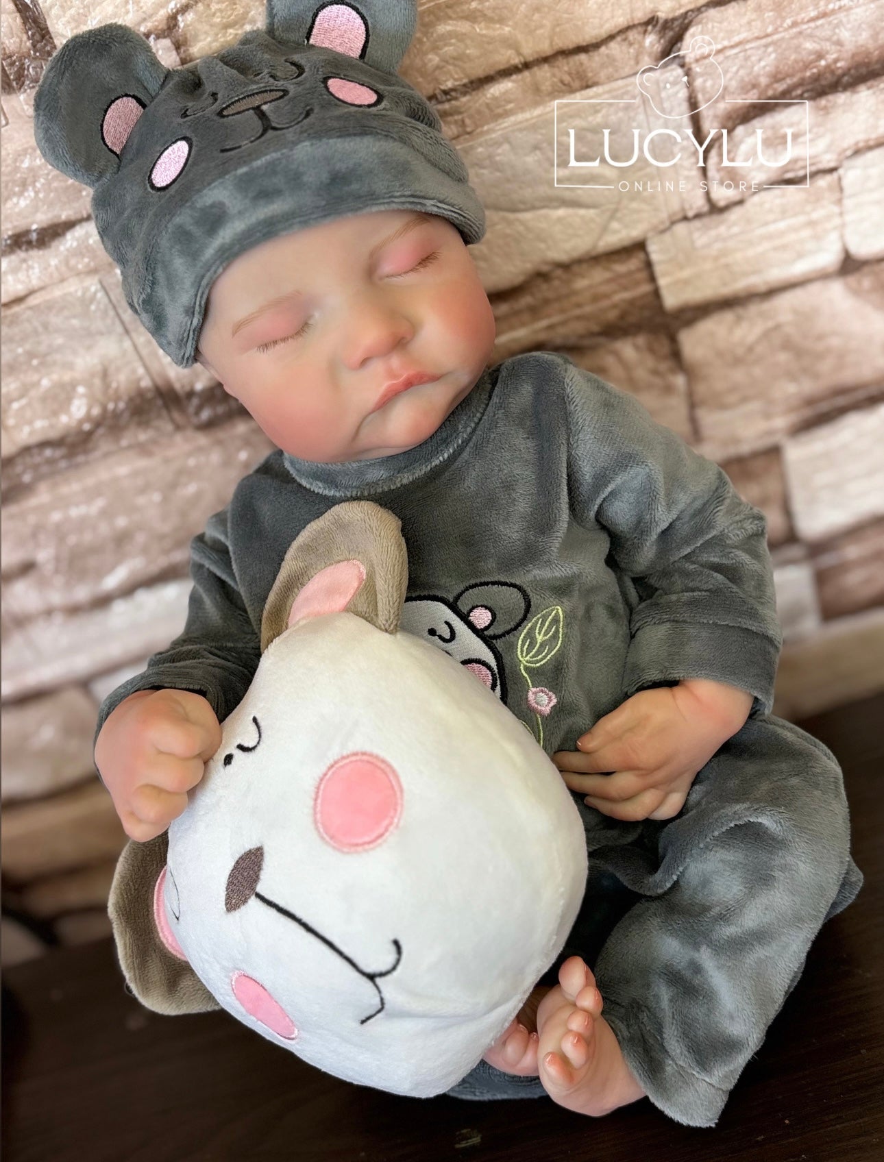 BEBÉ REBORN 18" (NIÑO)