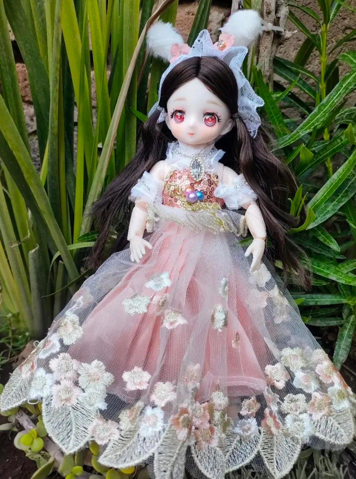 Anime style collectible doll 11.81”