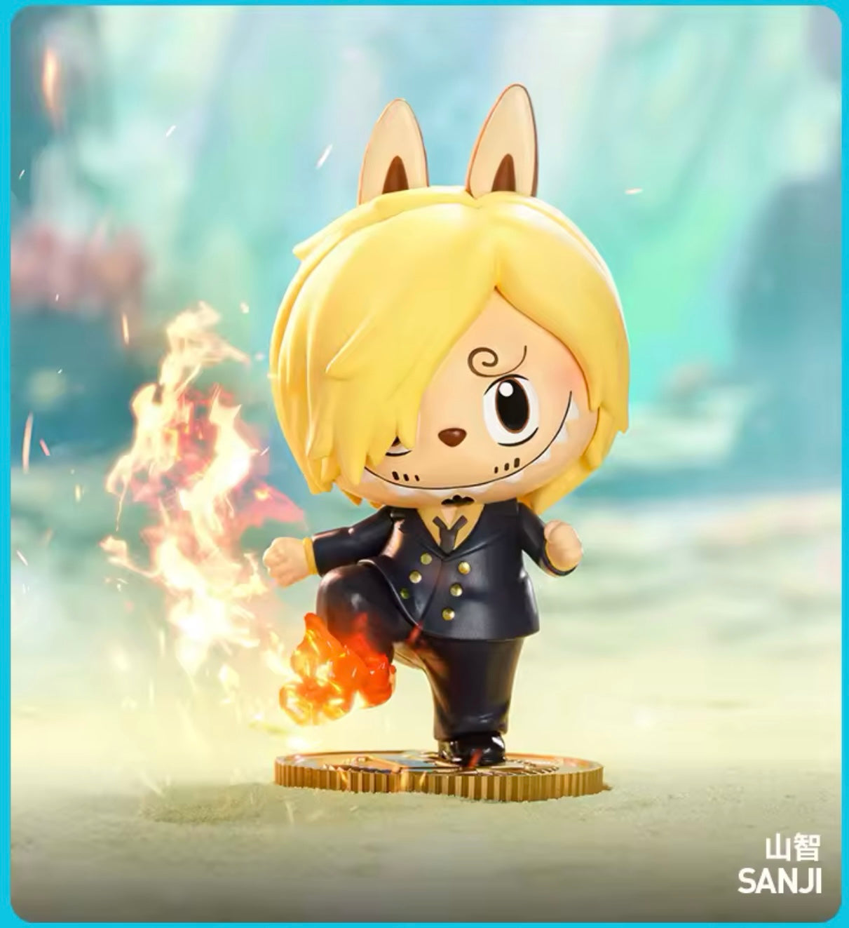 Labubu x One Piece blind box Pop mart original