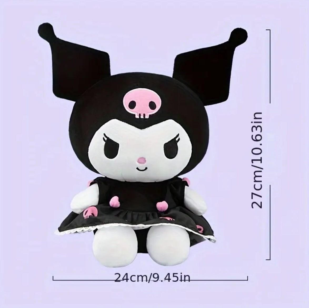Peluche Kuromi Sanrio