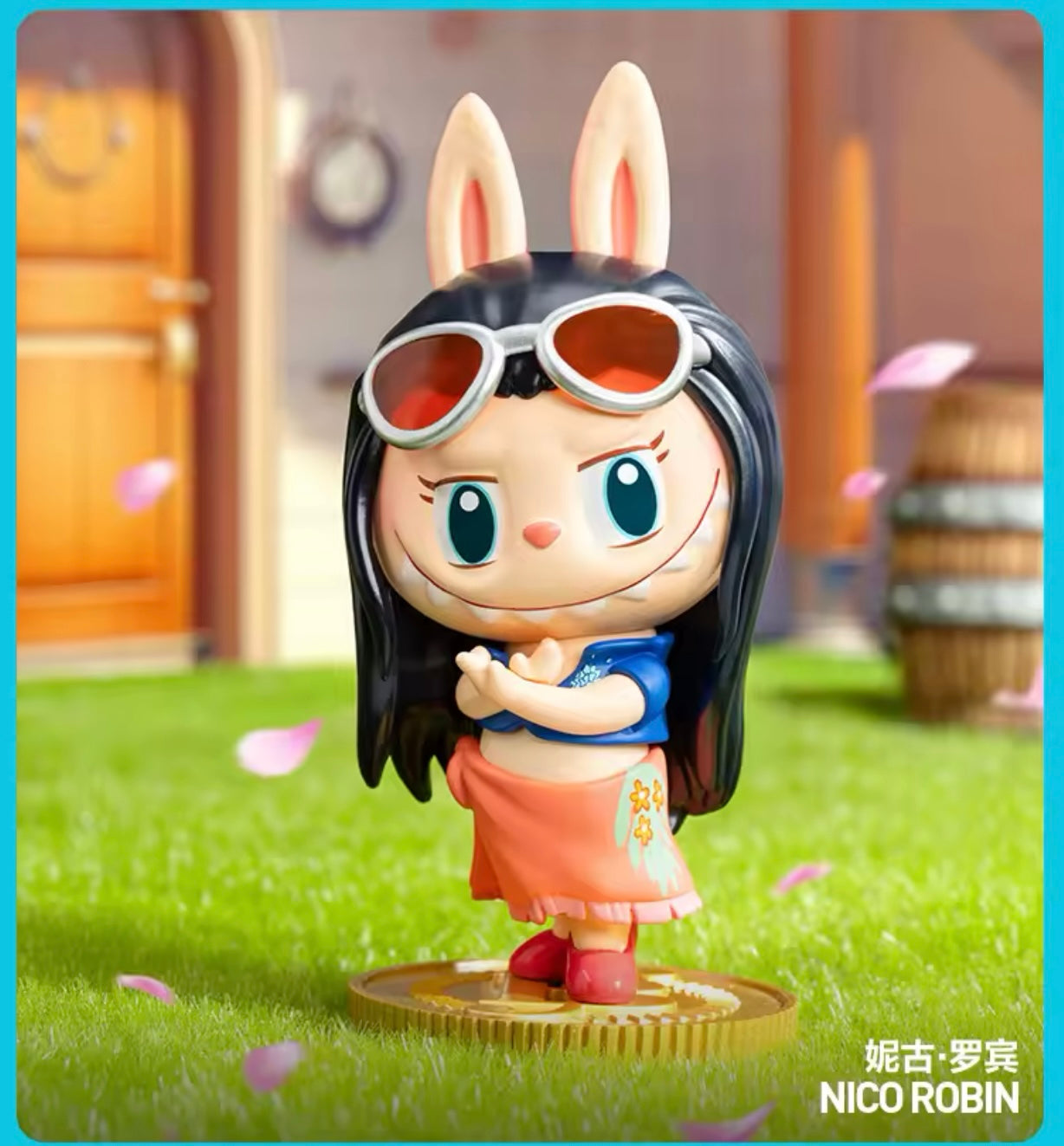 Labubu x One Piece blind box Pop mart original