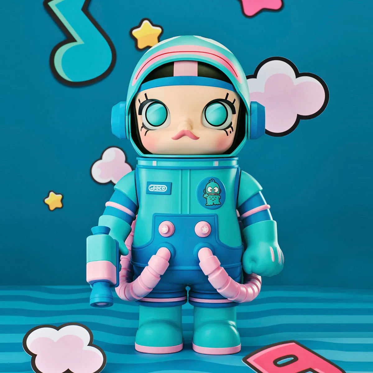 Mega Space Molly Sanrio Series 400% Pop Mart blind box original