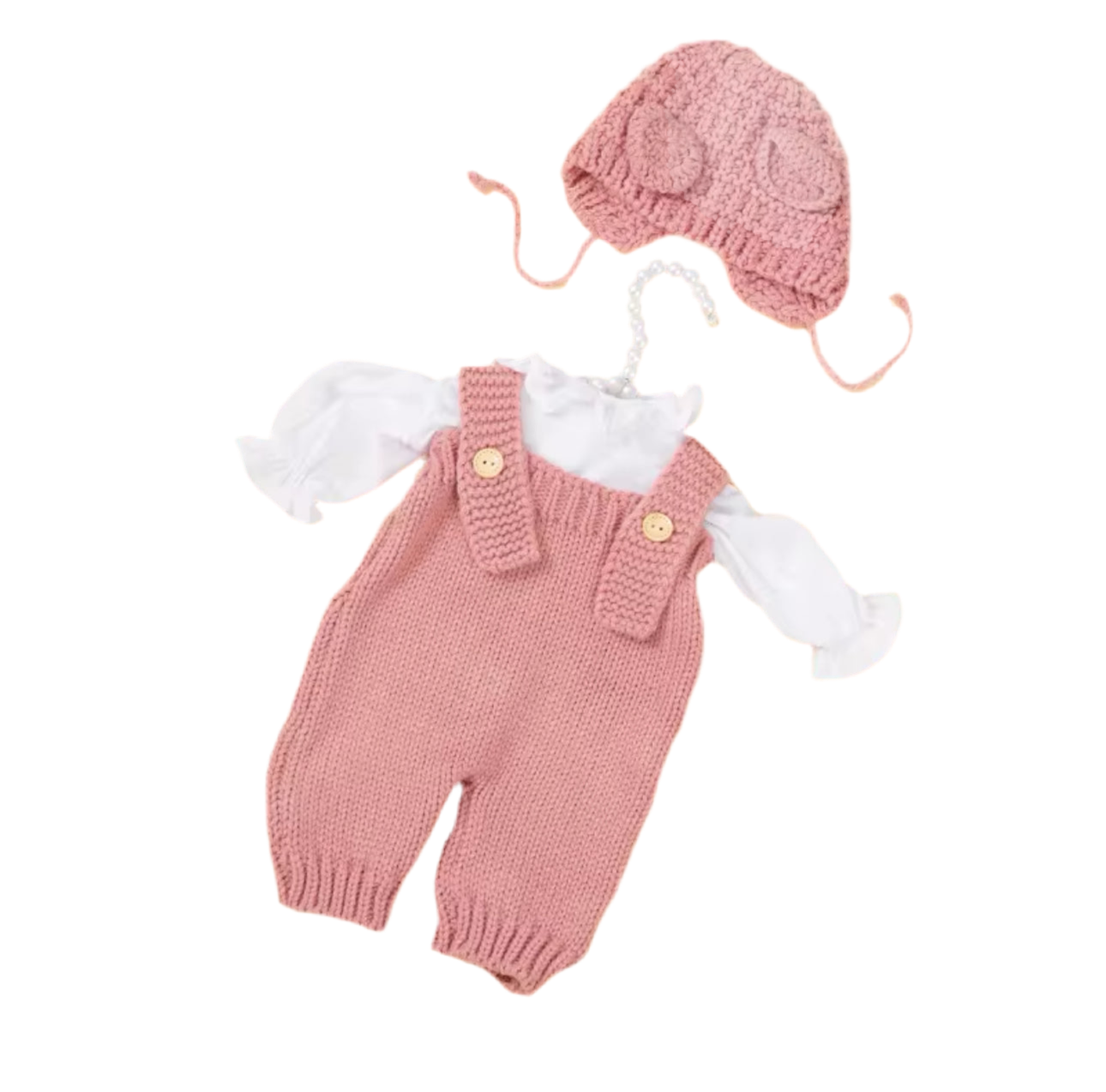 Conjunto para muñeca reborn de 55cm