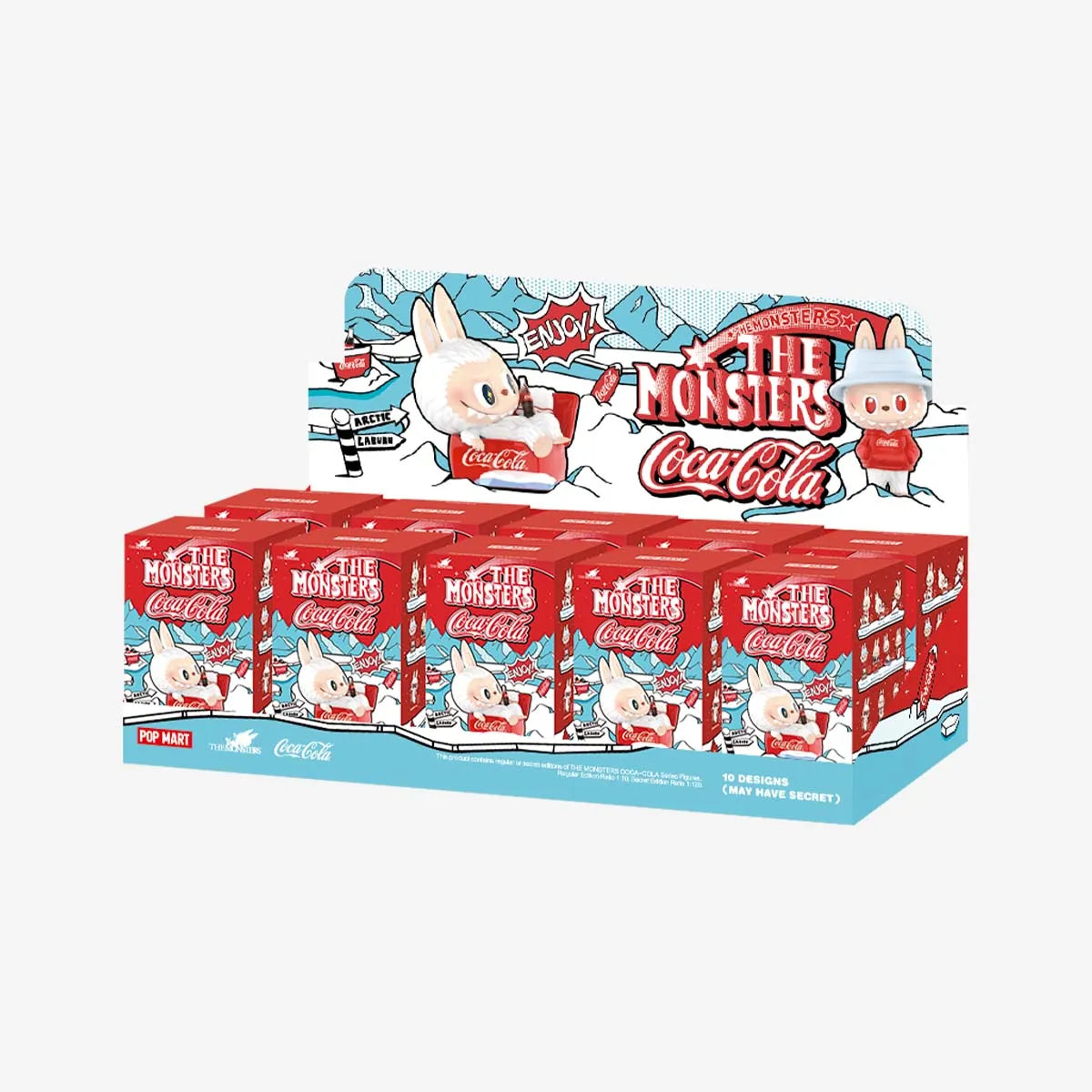 Labubu the monsters coca cola figures popmart original