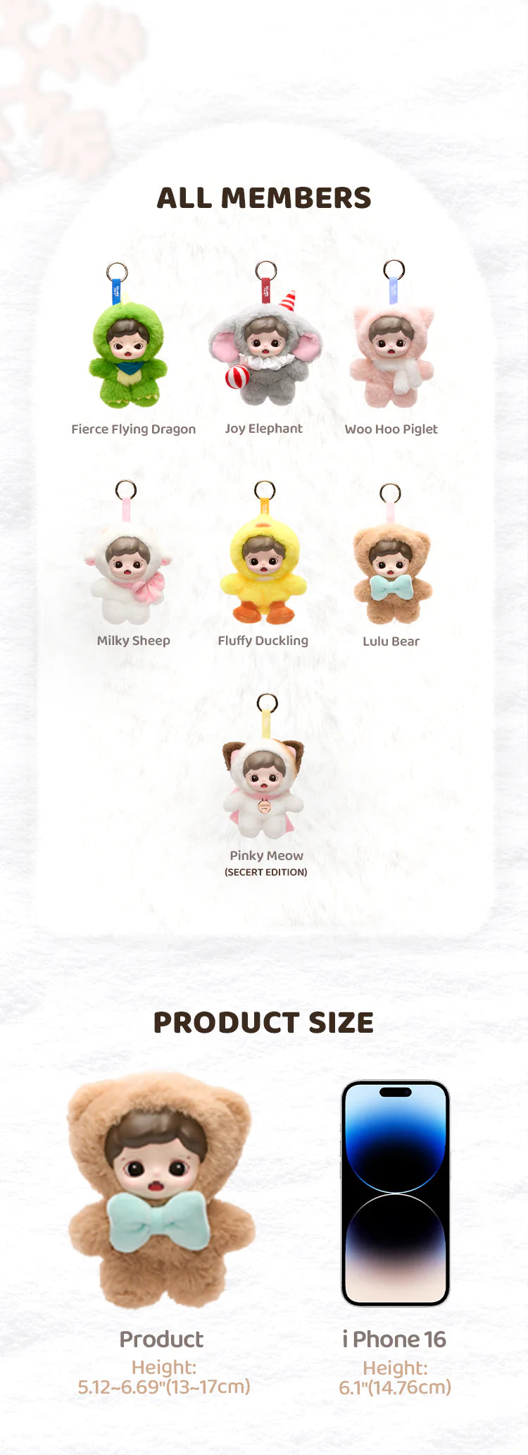Fluffy Cabin Blind box Zoraa original