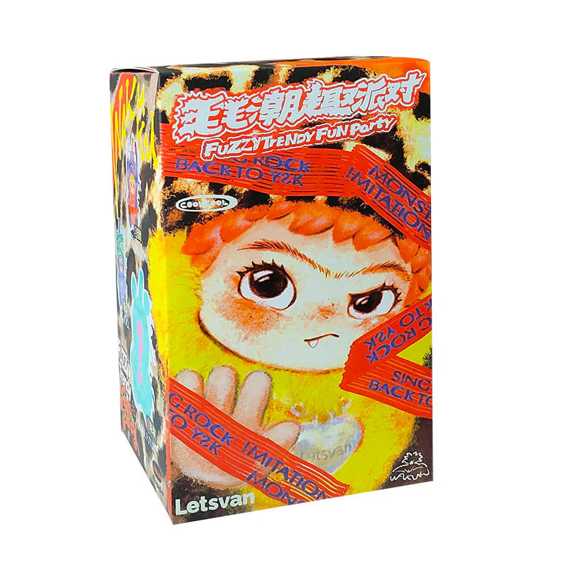 (PRE VENTA) Letsvan Wakuku Fuzzy Trendy Fun Party Plush Series original