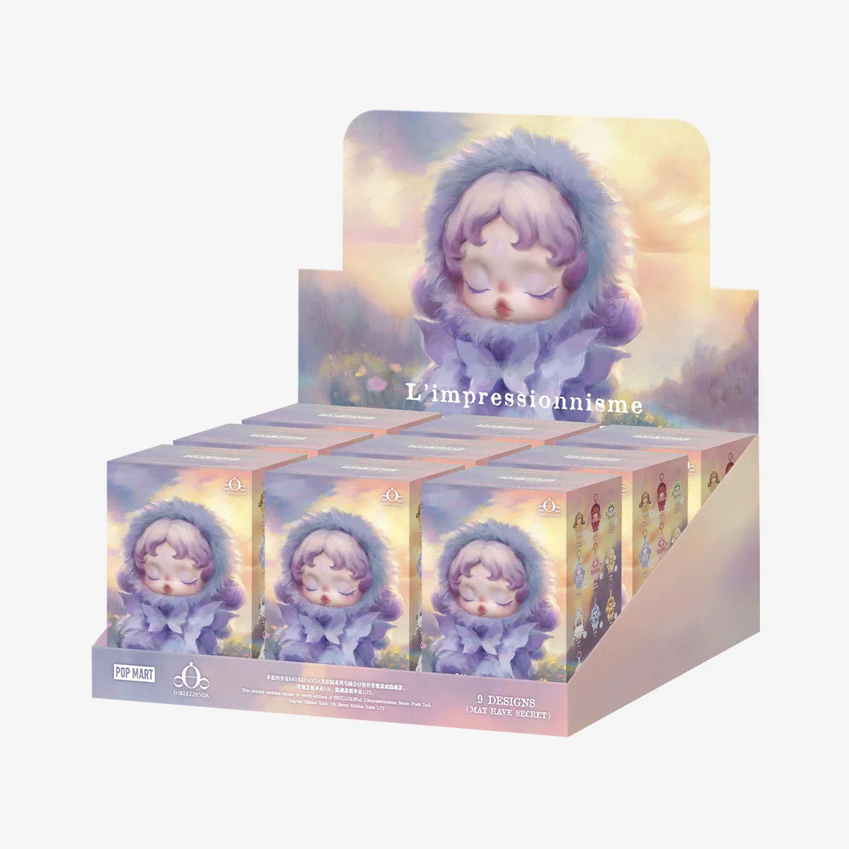 (Pre venta) Skullpanda L’impressionnisme Series plus Doll original
