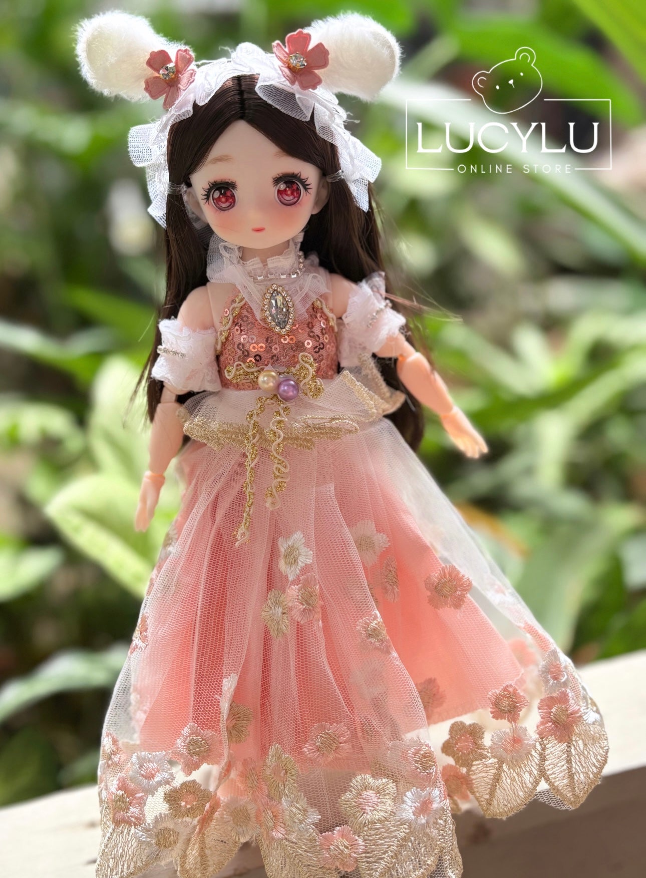 Anime style collectible doll 11.81”