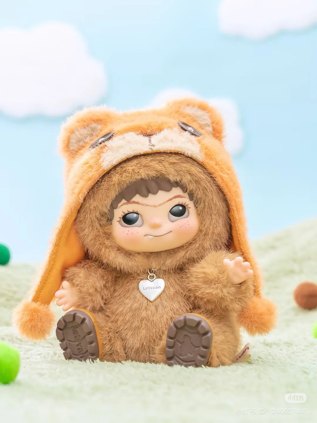 (PRE VENTA) Letsvan Wakuku Fuzzy Trendy Fun Party Plush Series original