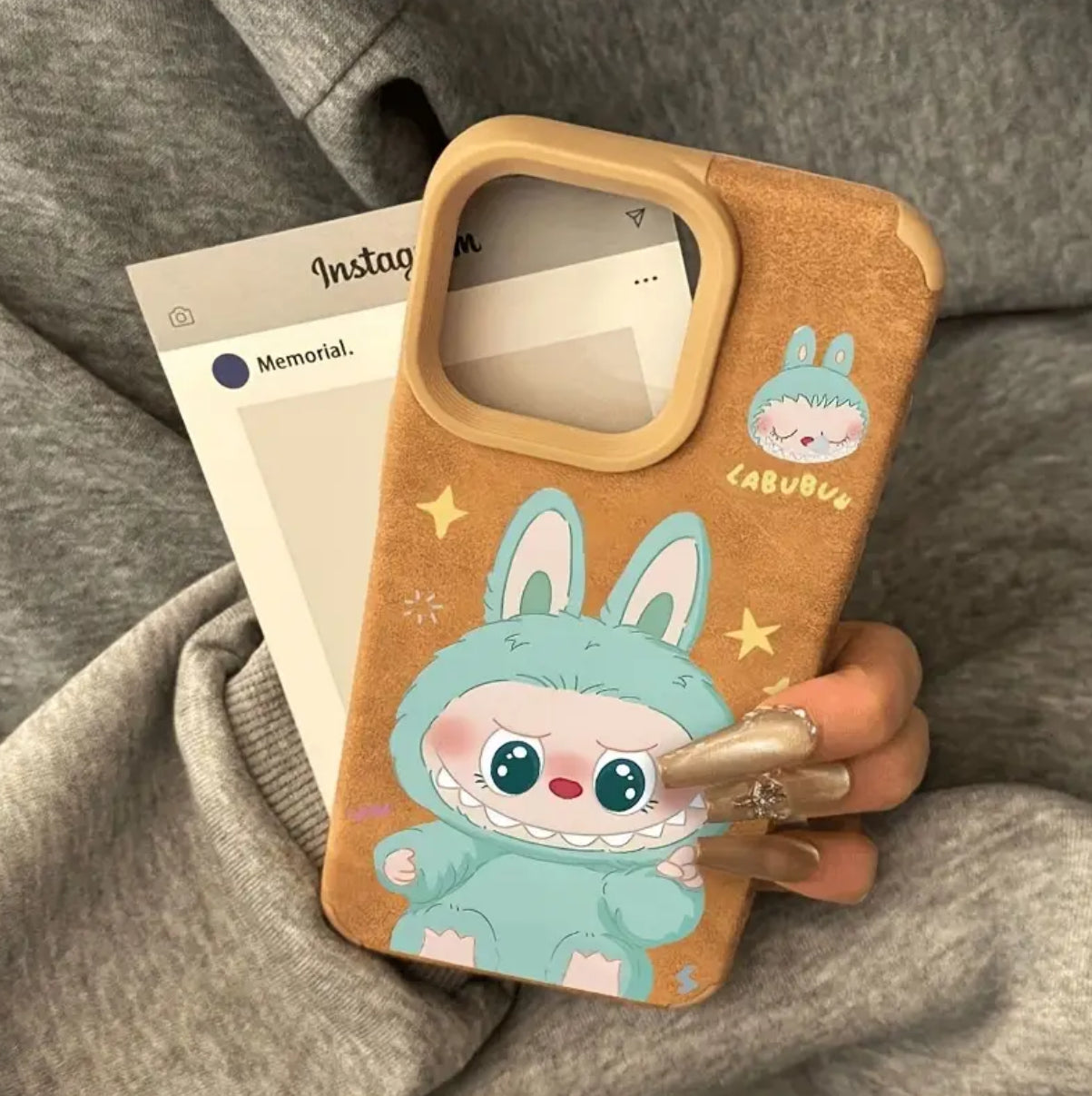 Estuche labubu iPhone 16 pro Max