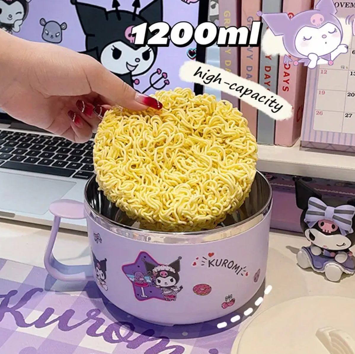 Tazón de fideos Kuromi