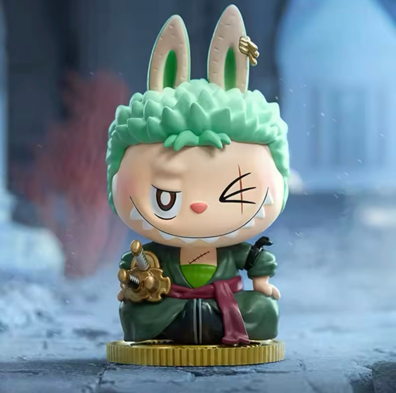 Labubu x One Piece blind box Pop mart original
