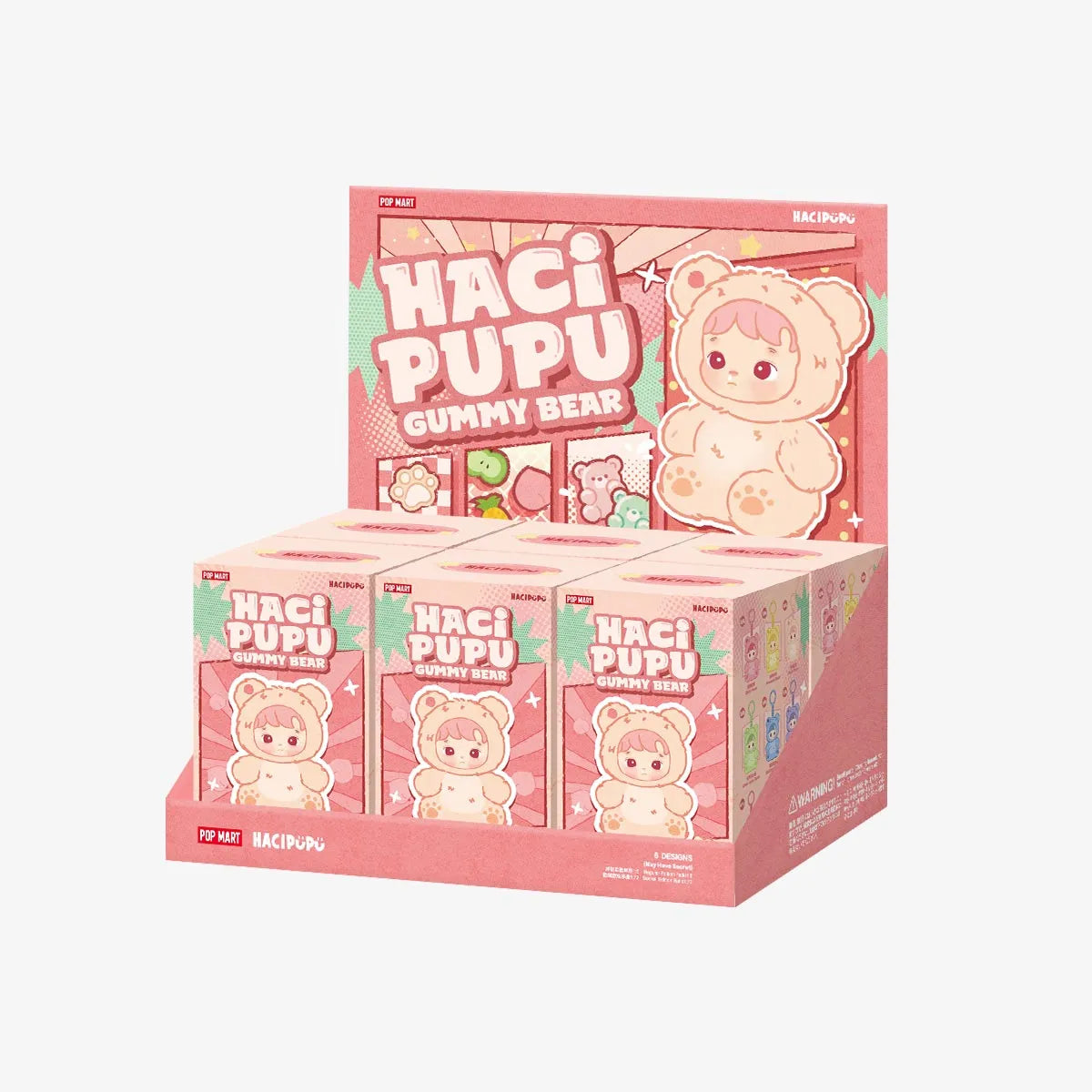 (Pre orden) Pop mart Hacipupu Gummy Bear Series blind box original