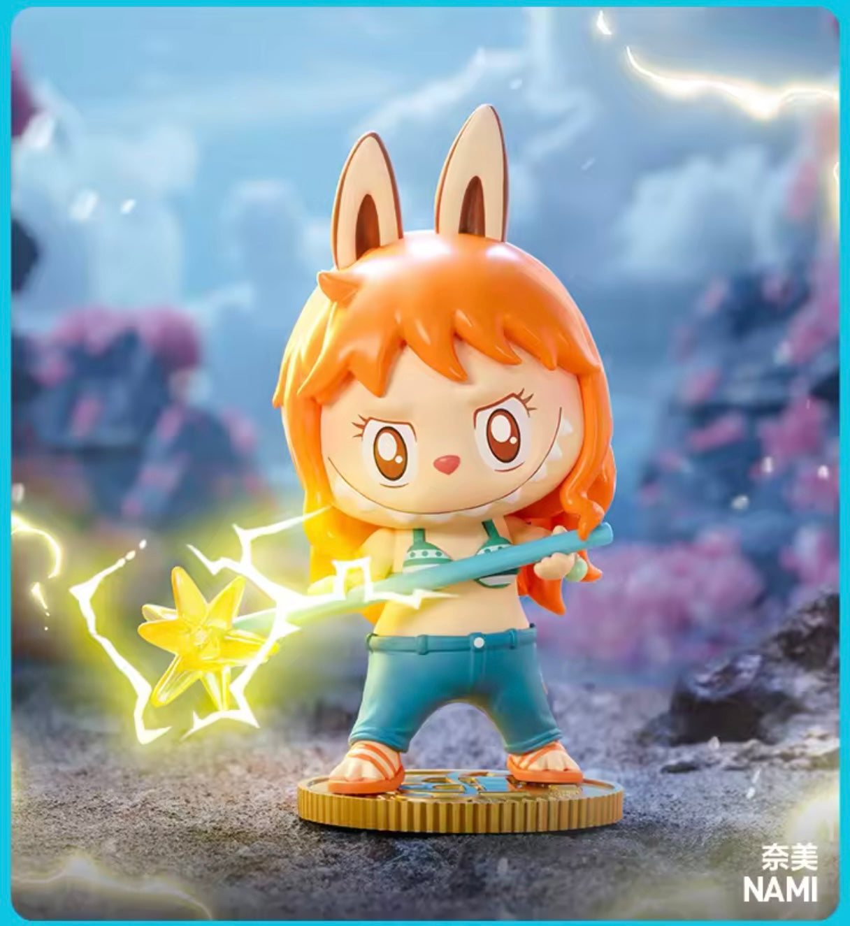 Labubu x One Piece blind box Pop mart original