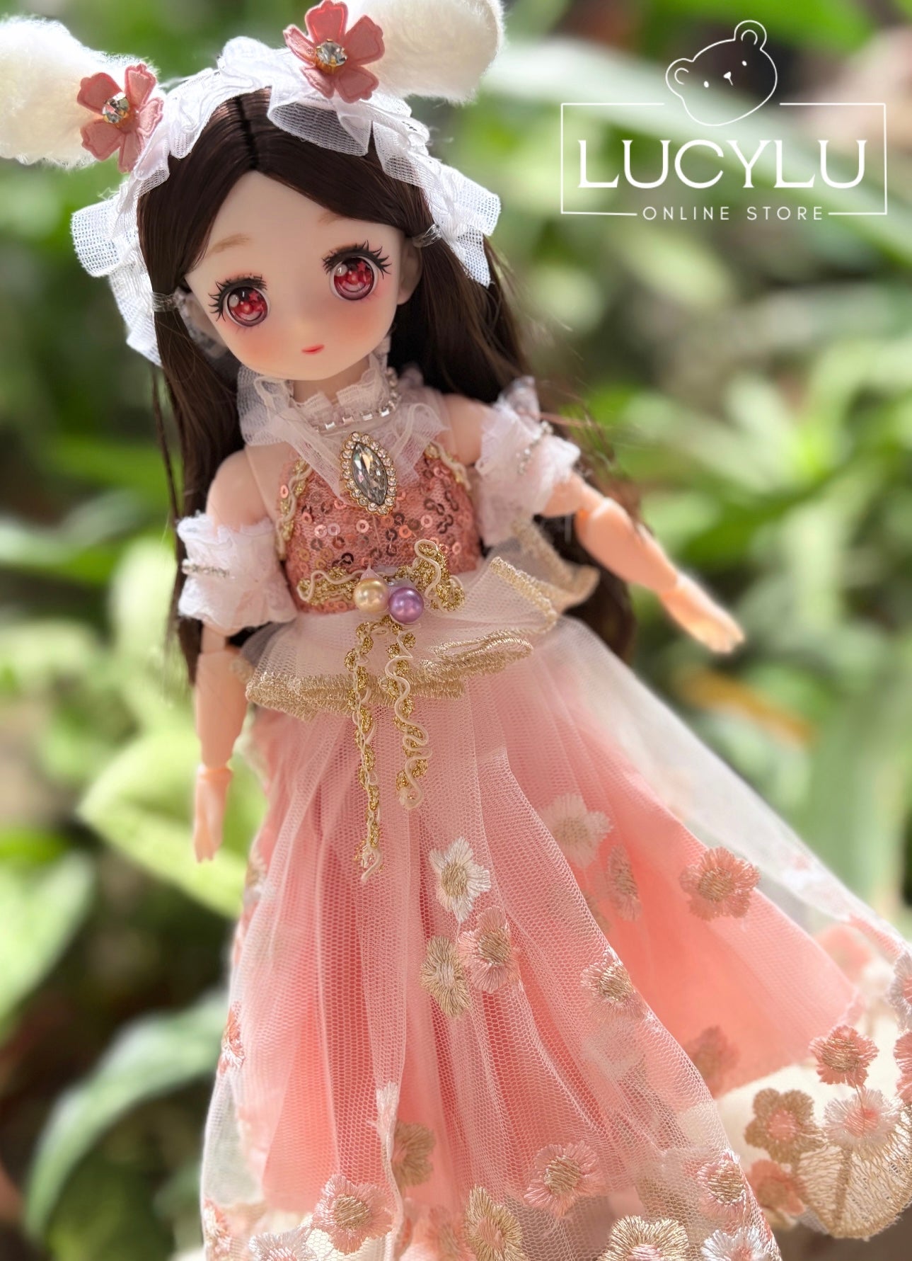 Anime style collectible doll 11.81”