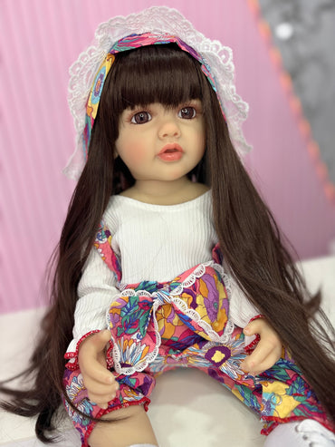 Niña Reborn vinilo 55cm