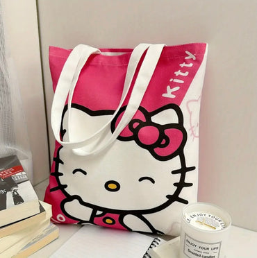 Bolsos Tote de lona de Hello Kitty