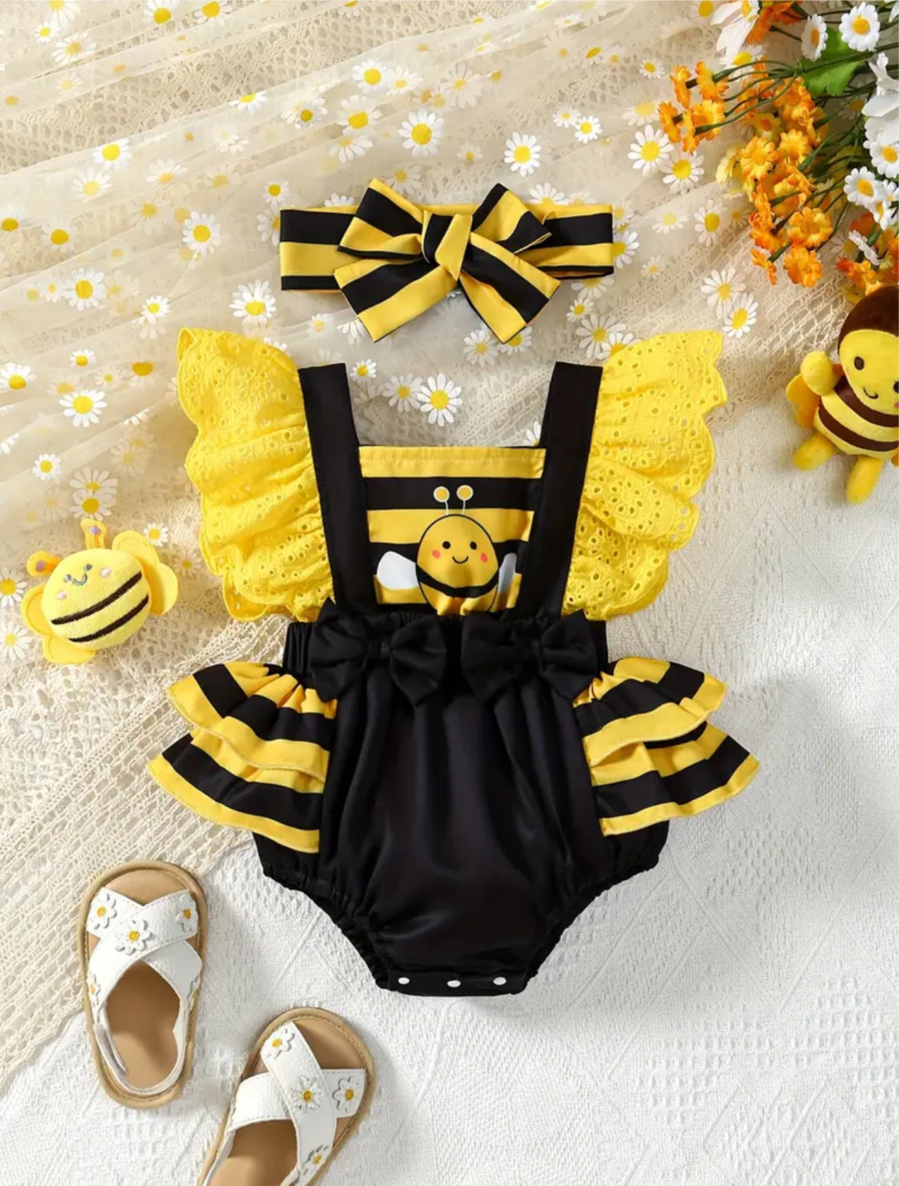 Conjunto de abejita 3-6M