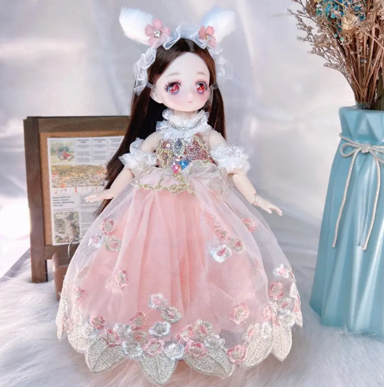 Anime style collectible doll 11.81”