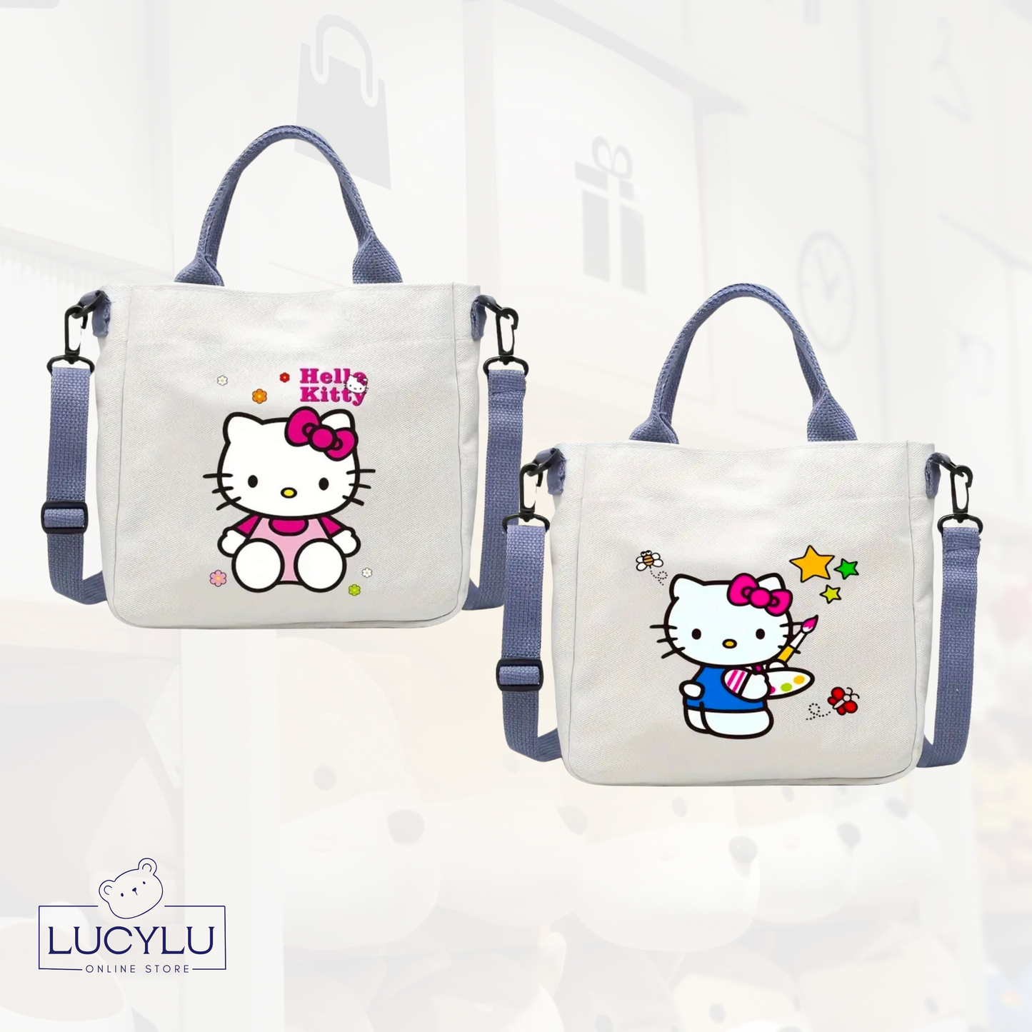 Bolso de lona Hello Kitty