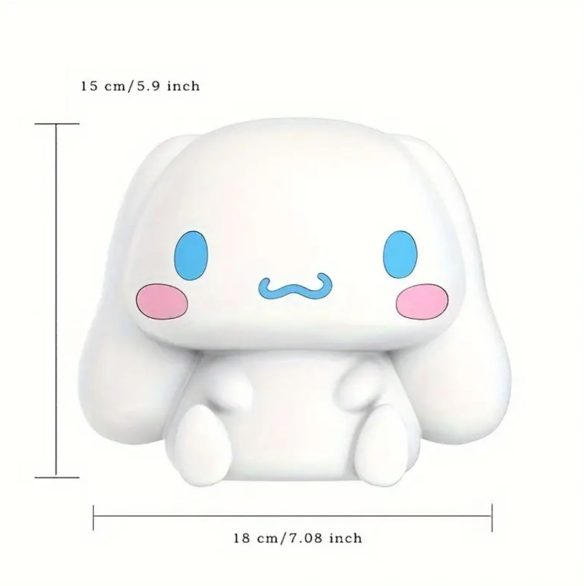 Lampara Cinnamonroll silicon Sanrio