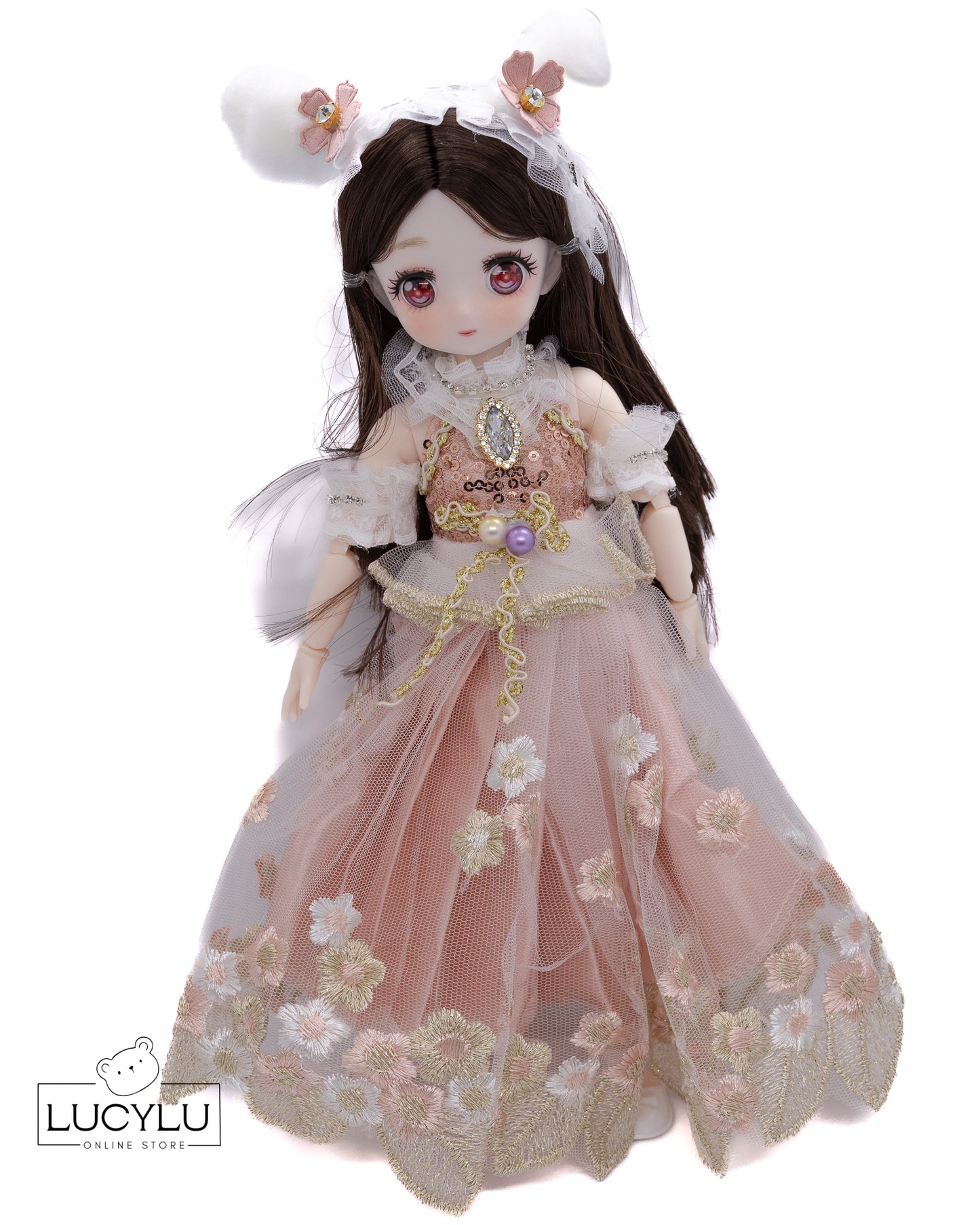 Anime style collectible doll 11.81”