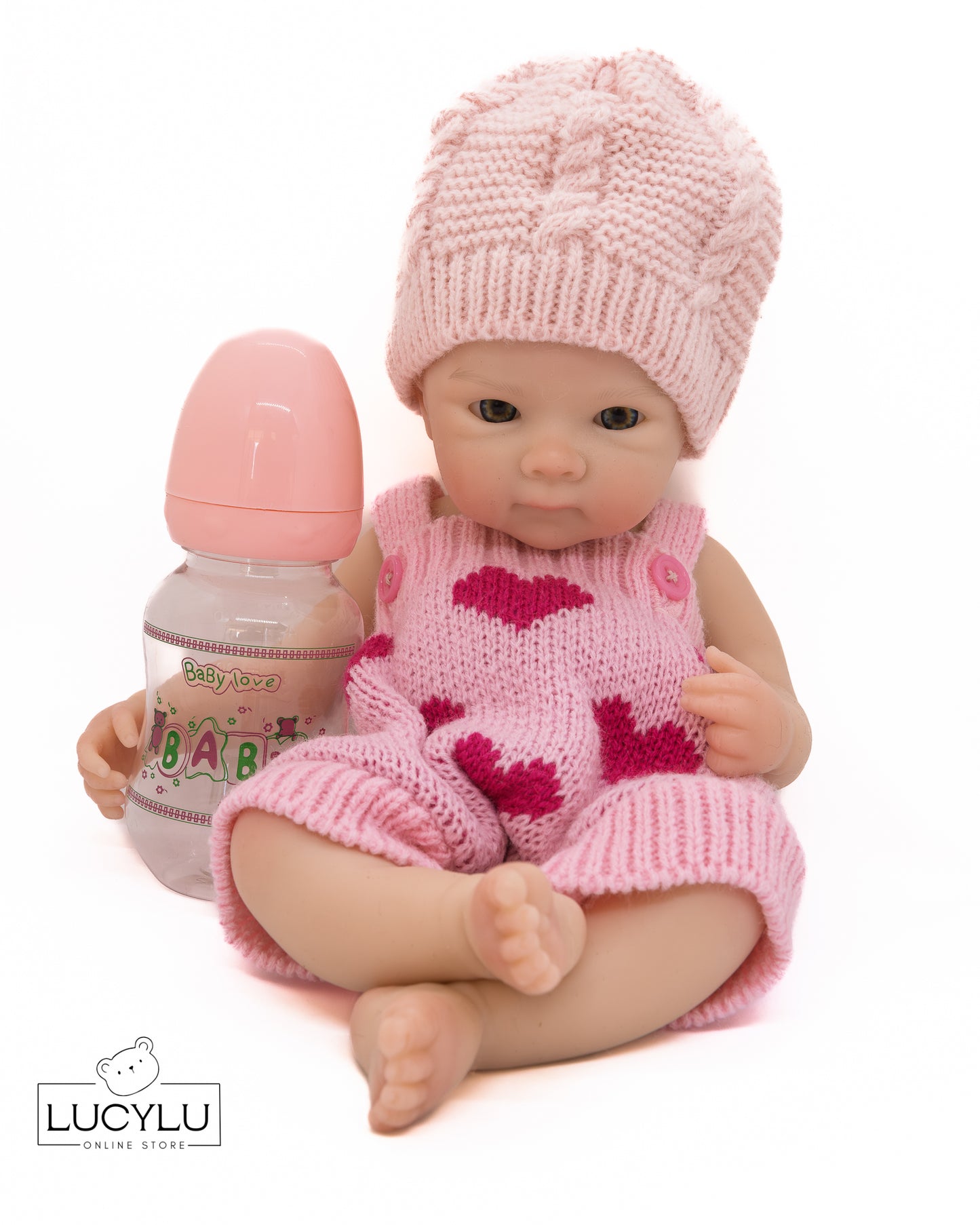 Muñeca Reborn Silicona 100% flexible 13”