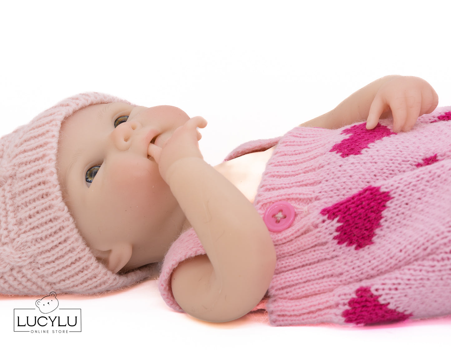 Muñeca Reborn Silicona 100% flexible 13”