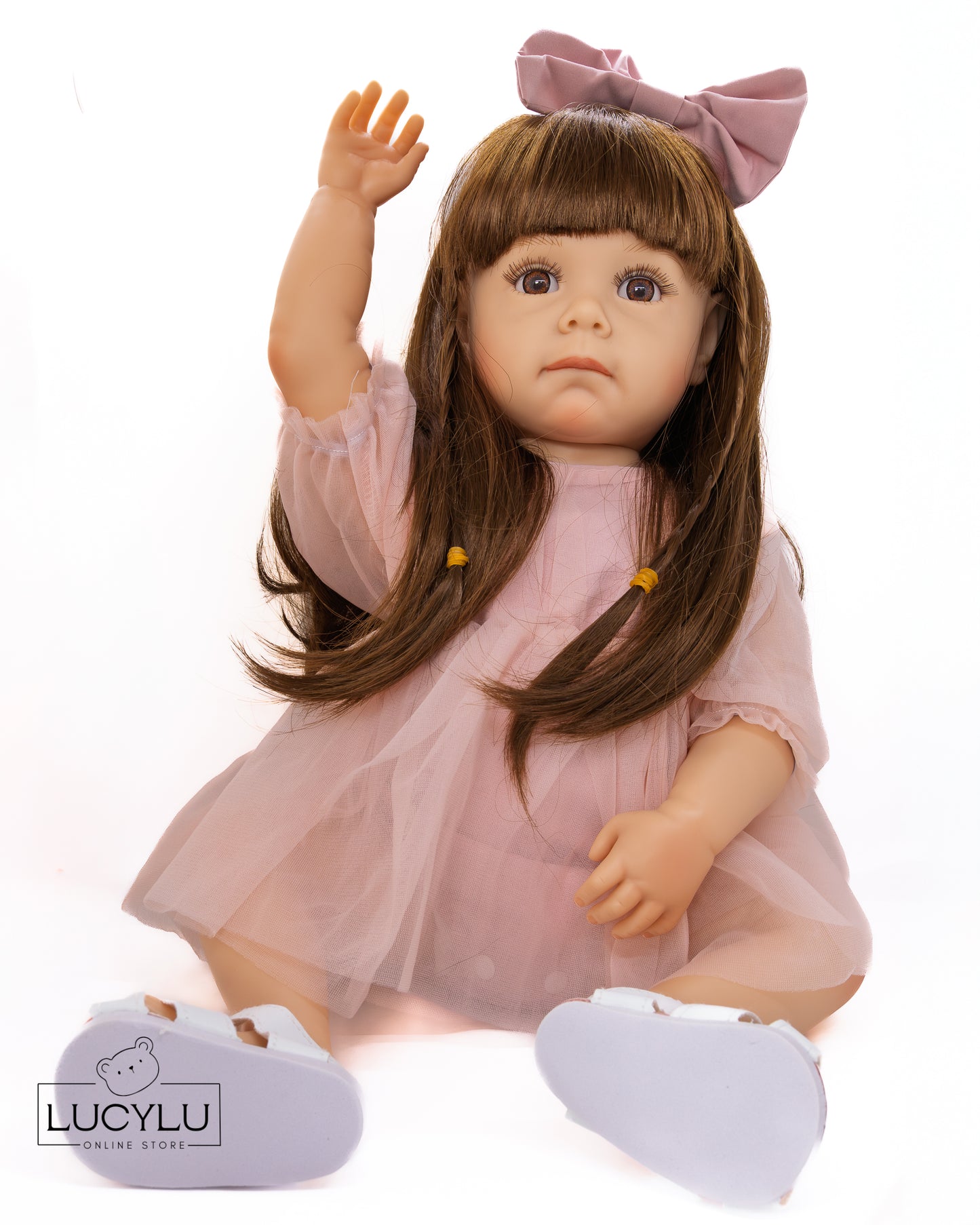 NIÑA REBORN 19" SILICONA