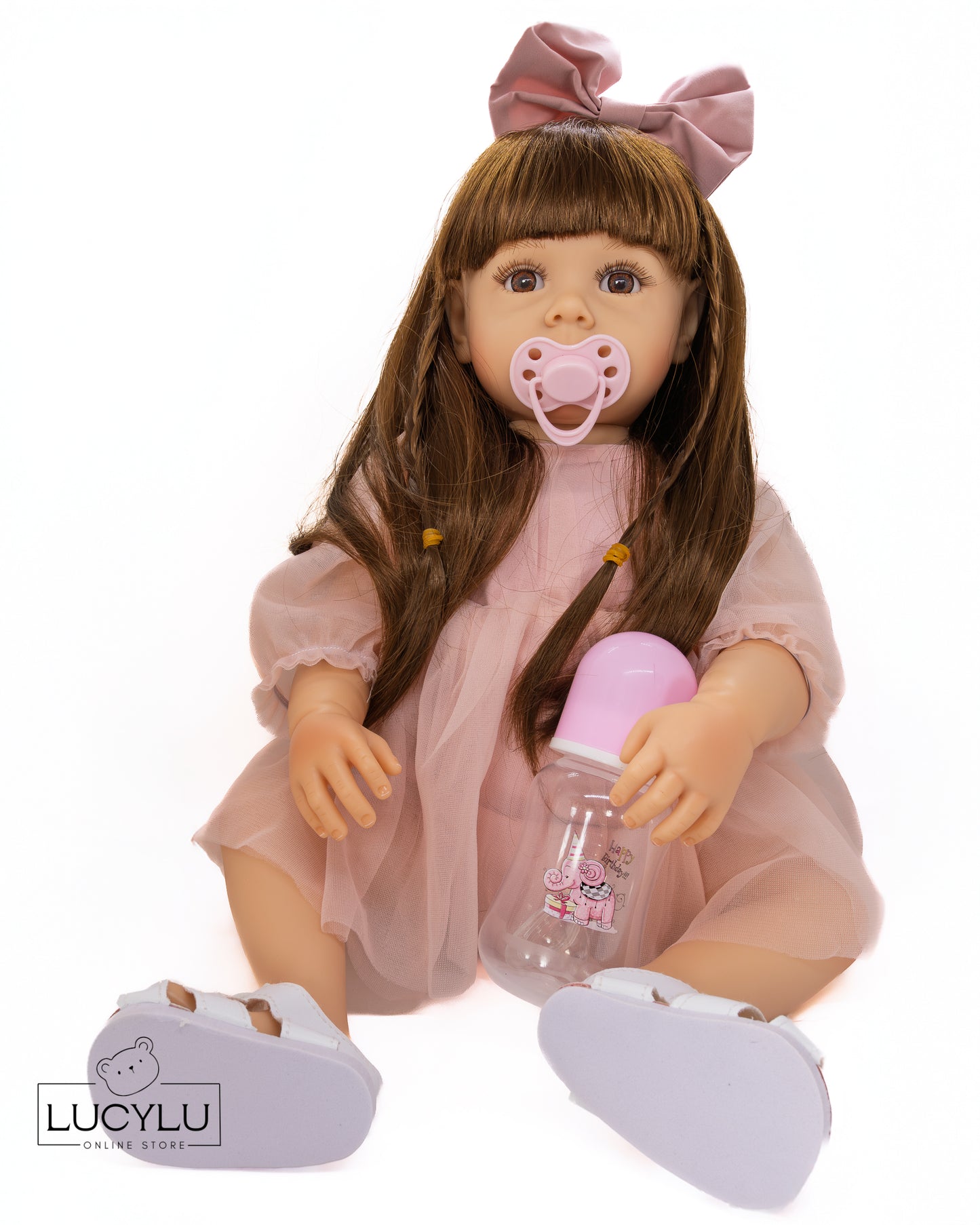 NIÑA REBORN 19" SILICONA