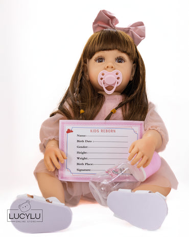 REBORN GIRL 19" SILICONE