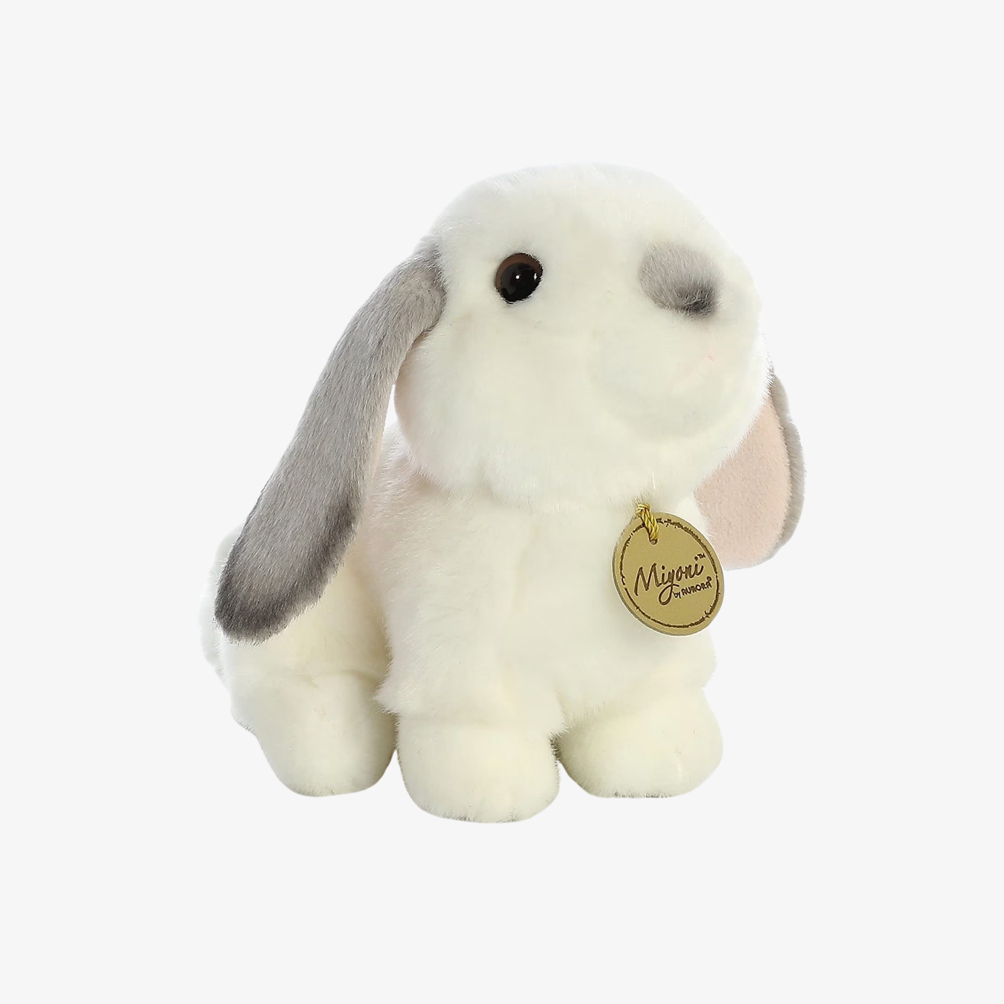 Aurora - Miyoni - 8" Lop Eared Rabbit - Grey Ears
