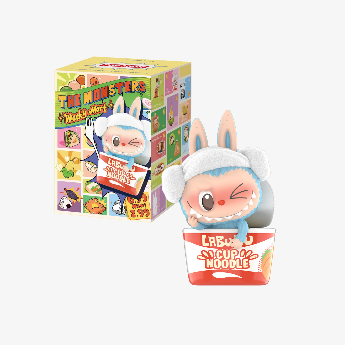 THE MONSTERS Wacky Mart Series Figures Blind box Original Popmart