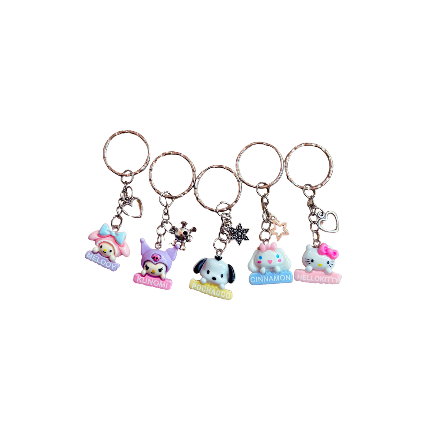 Llaveros de Hello Kitty and friends