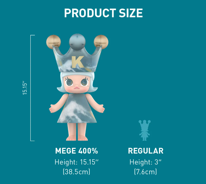 (Pre orden) Mega Royal Molly 400% Didi to love Original