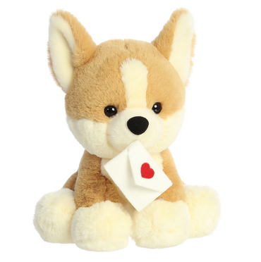Aurora® - Valentine - Val Pets - 10" Sealed With A Kiss Corgi