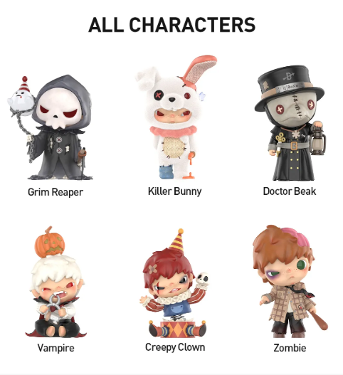 (Pre orden) Hirono Monsters' Carnival Figures series Blind box popmart original