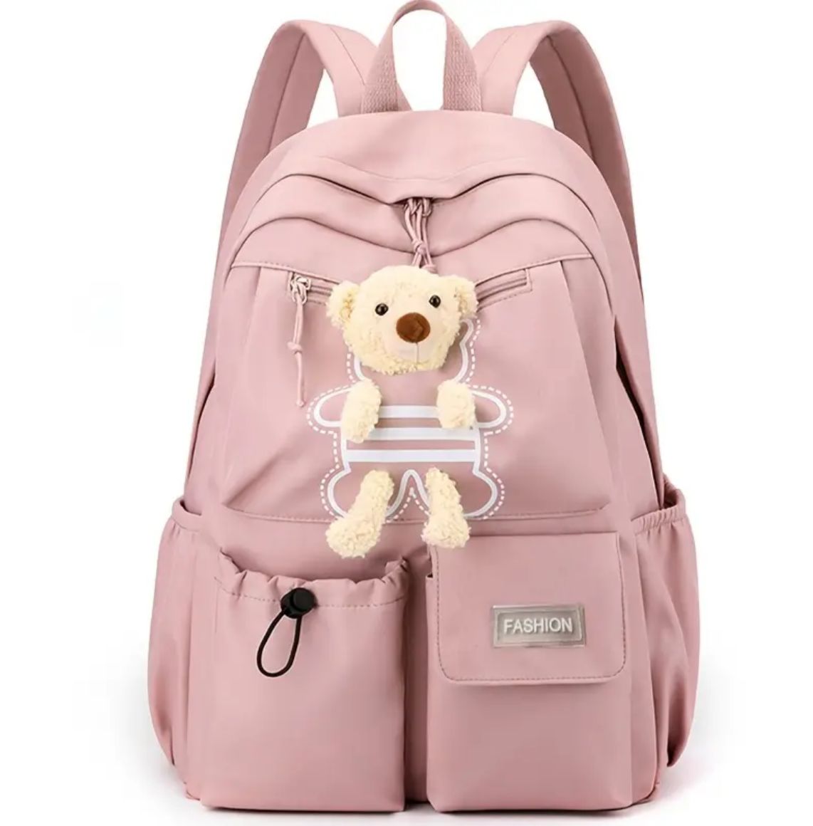 MOCHILA DE NYLON CON OSITO