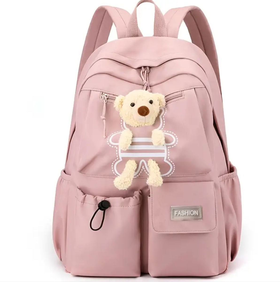 MOCHILA DE NYLON CON OSITO